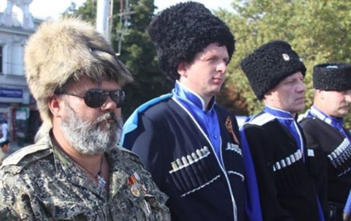 Казак Бабай приехал в Крым за новобранцами