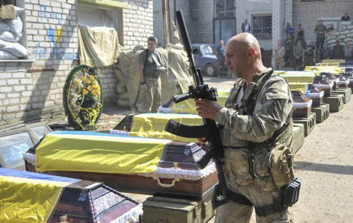 Батальон «Айдар» забрал 40 тел погибших братьев по оружию