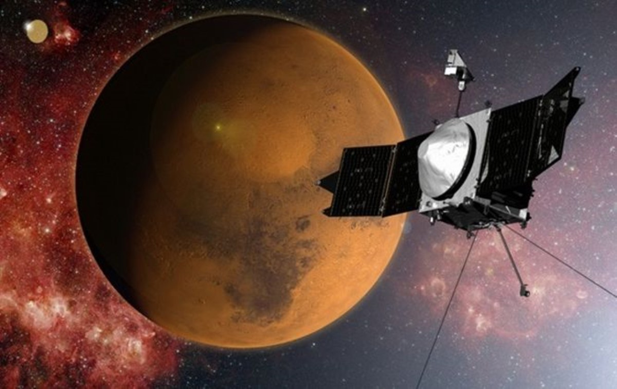 Спутник Maven уже на марсианской орбите