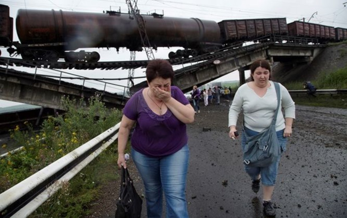 На территориях «ЛНР» и «ДНР» не функционируют 80% железных дорог
