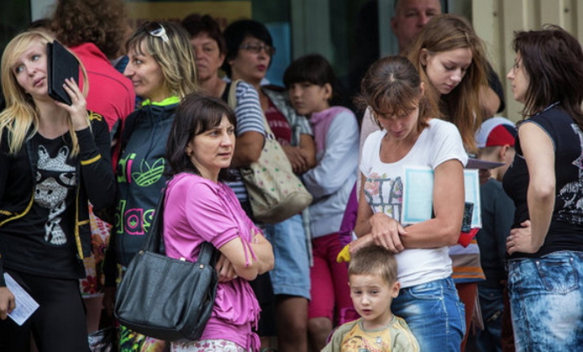 В Забайкалье бастуют украинские беженцы из-за выселения