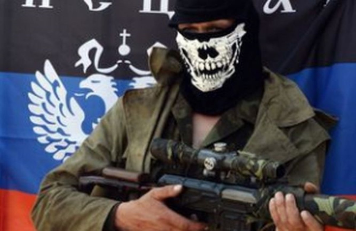 В Донецке террорист сам себя подорвал гранатой