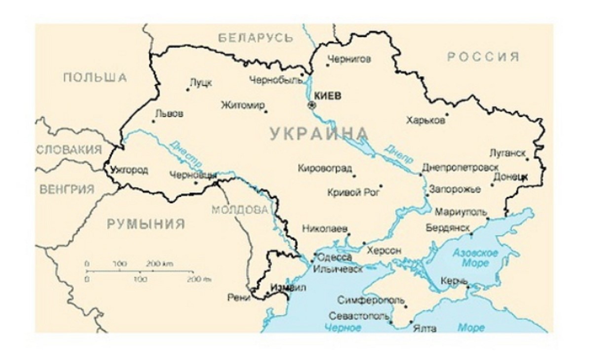 На сайте исполкома СНГ уже уменьшили территорию Украины