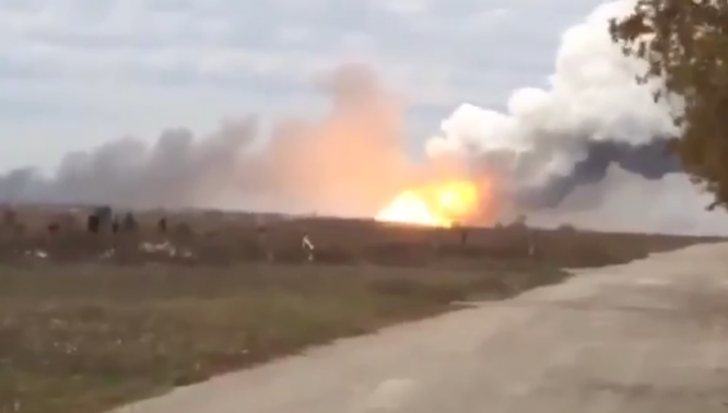 В сети появилось новое видео сверхмощного взрыва в Донецке