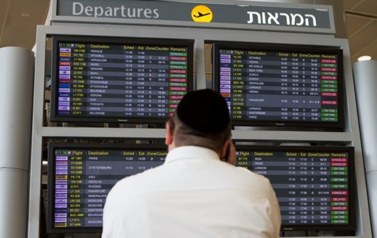 Украинцы не имеют возможности вылететь из Тель-Авива