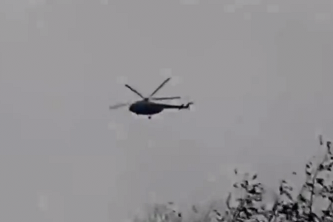 Российские вертолеты все чаще летают на Донбассе