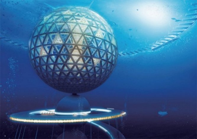 В Японии собираются строить подводный город