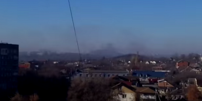 «Град» сил АТО накрыл боевиков в Донецке