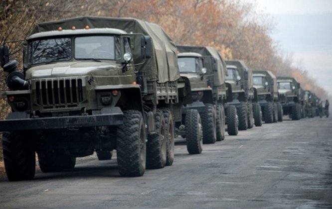 Еще две колонны военной техники прибыли в Украину из РФ - СНБО