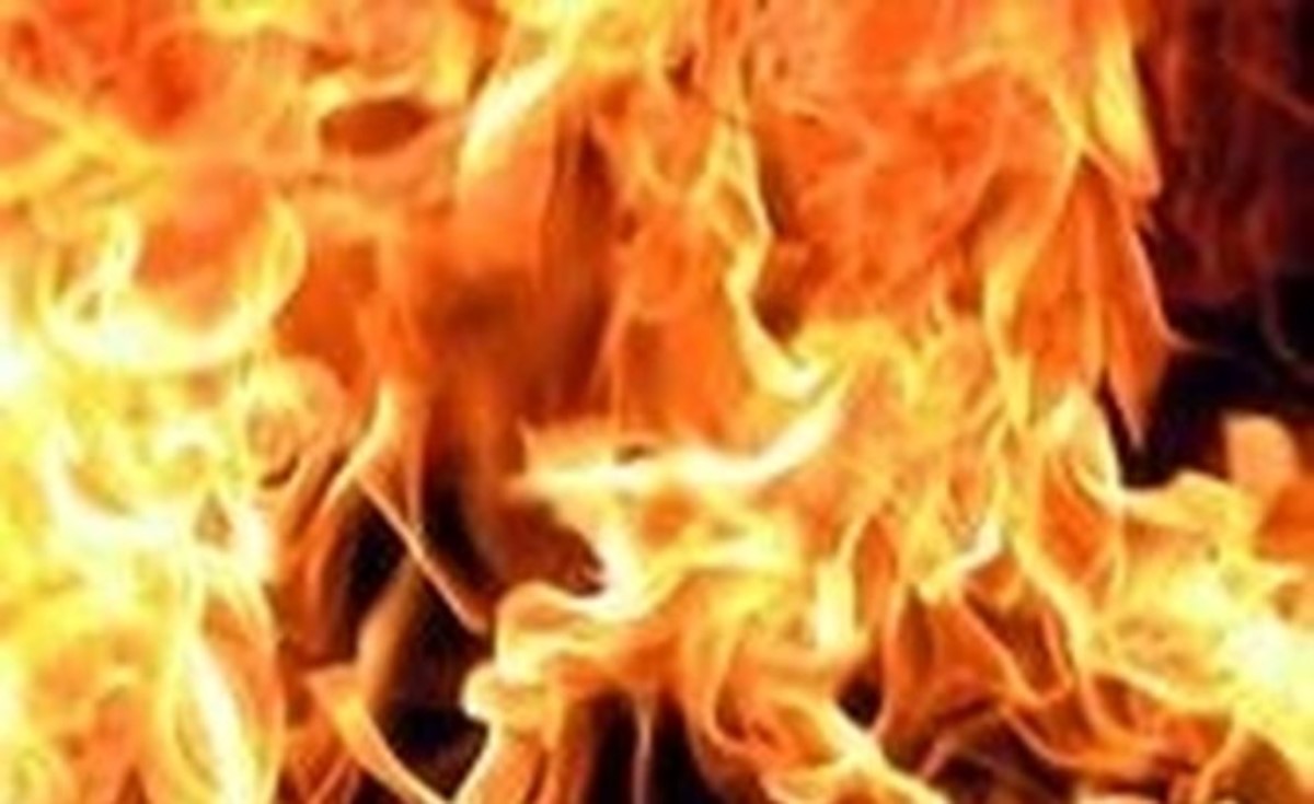 В Одессе на рынке произошел крупный пожар