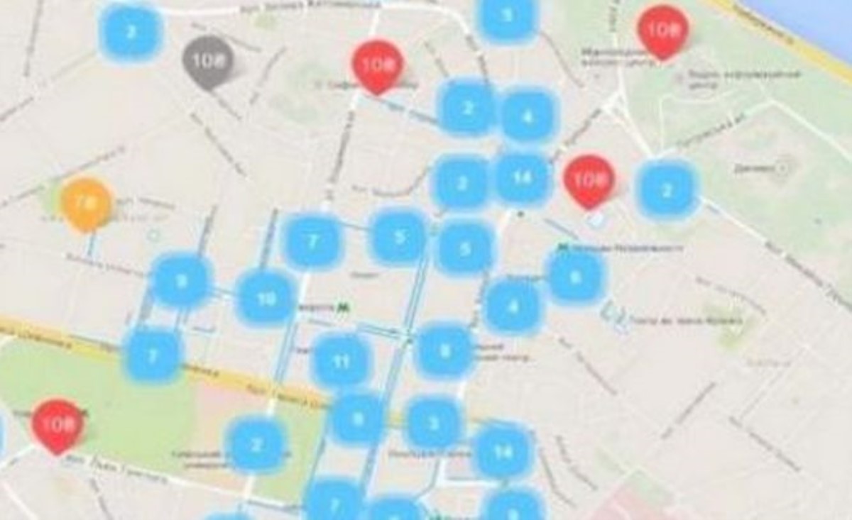 В столице создана интерактивная карта парковок