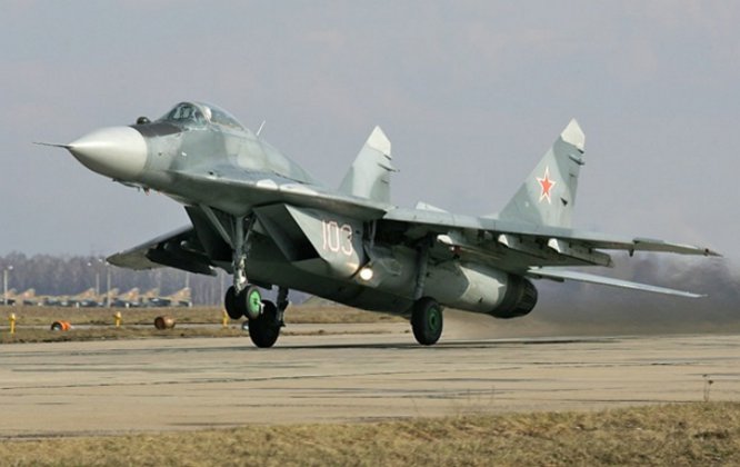 Под Москвой разбился МиГ-29