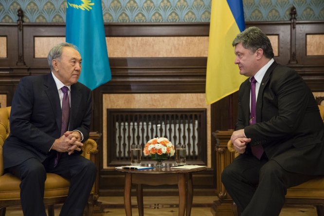 Назарбаев назвал конфликт в Украине «гражданской войной»
