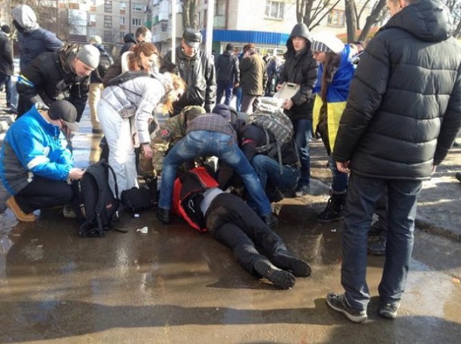 «Харьковские партизаны» обвинили руководство МВД в организации взрыва в городе