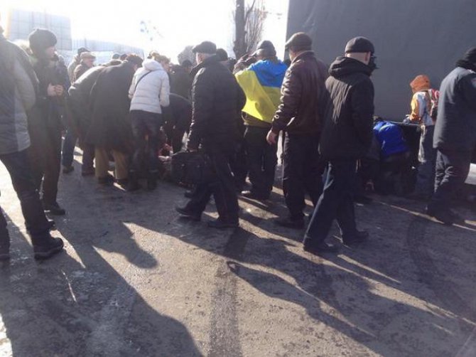 В Харькове терористы использовали противопехотную мину
