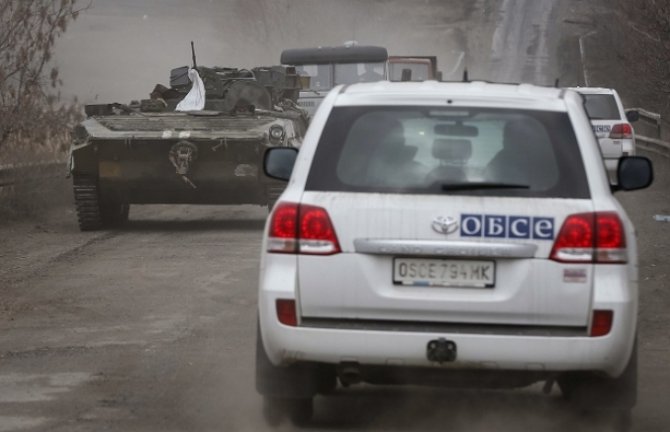 ОБСЕ не может подтвердить отвод тяжелого вооружения от линии соприкосновения