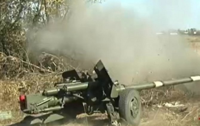 Боевики перебрасывают свою артиллерию в район Бахмутки - СМИ