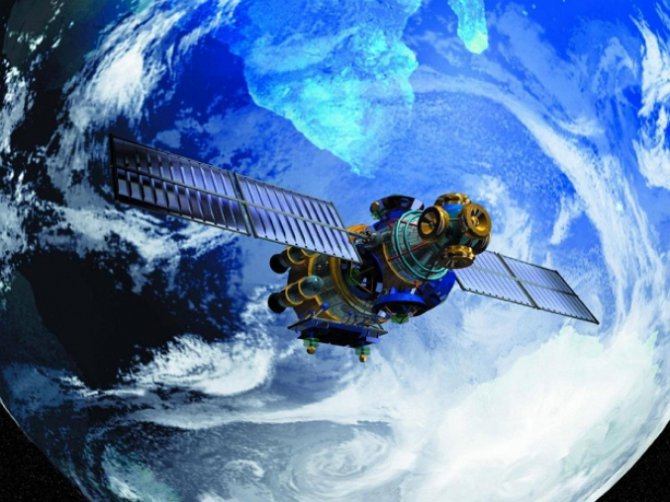 NASA показало передвижение орбитальных спутников вокруг Земли