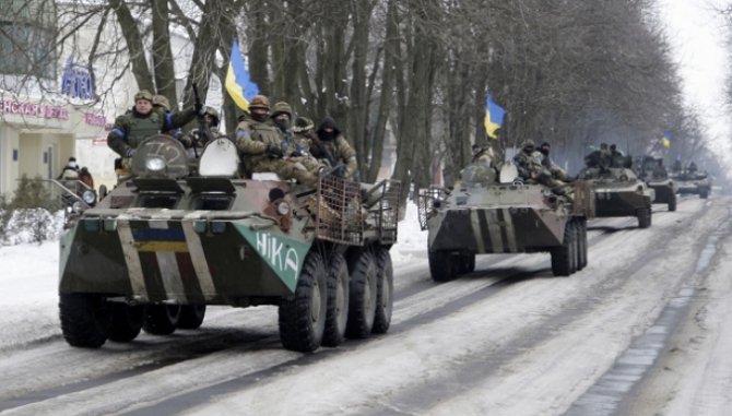 За сутки потерь среди украинских военных нет - штаб АТО