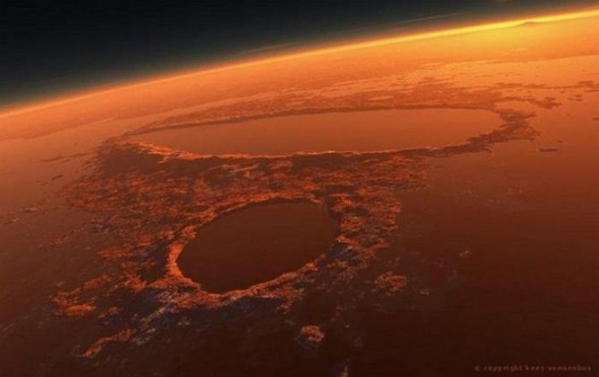 Ученые нашли очередное доказательство наличия воды на Марсе