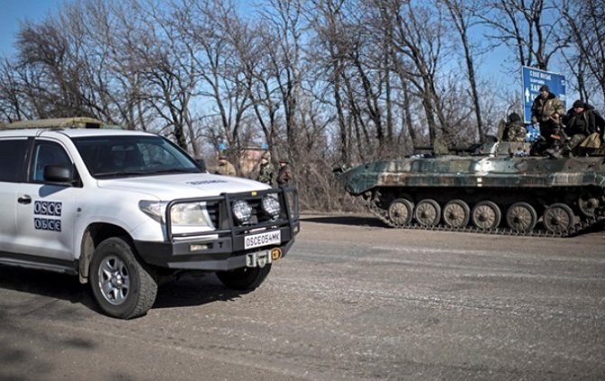 В ОБСЕ сообщили о передвижении техники на Донбассе