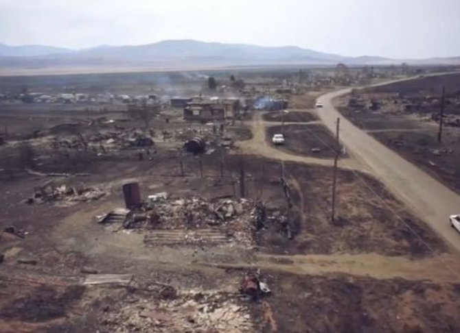 Обнародованы масштабы губительных пожаров в Сибири