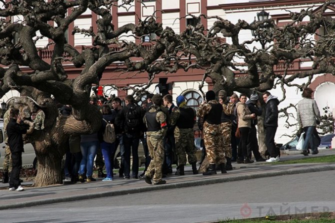 В Одессе милиция задержала полсотни "полицейских"