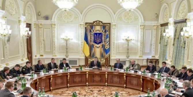 На заседании СНБО решили укрепить обороноспособность Украины