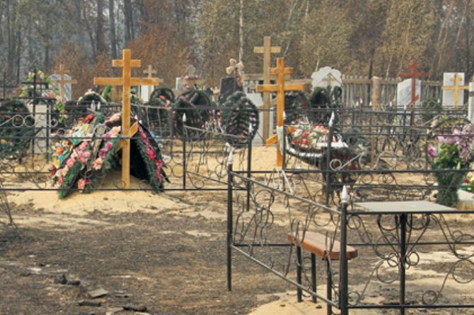 Россиянин раскопал могилу и забрал у покойника iPhone