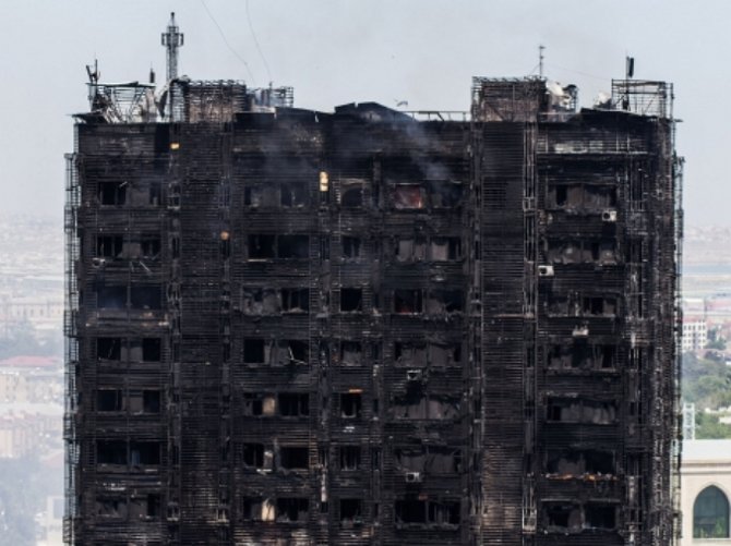 В столице Азербайджана в результате пожара погибли 16 человек