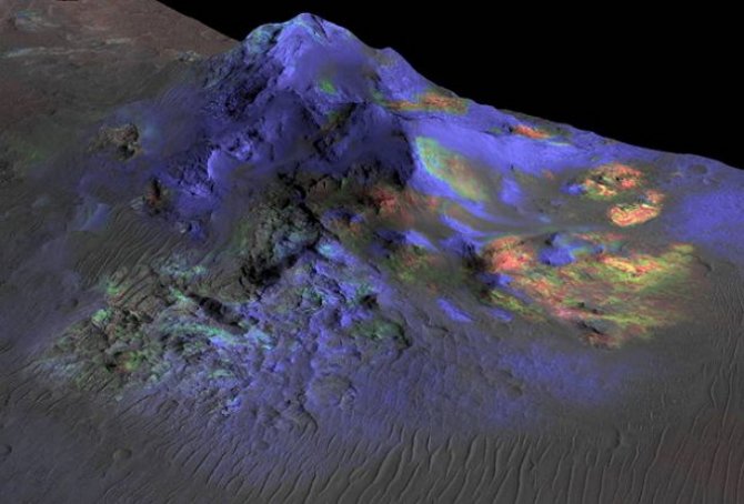 Ученые обнаружили на Марсе стекло
