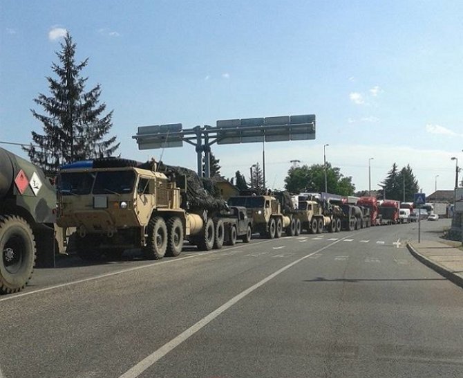 Пограничники подтвердили заезд в Украину военной техники из Венгрии
