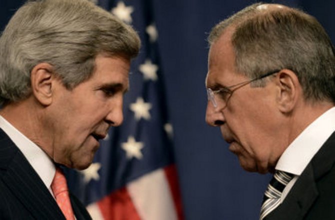 Керри требует от Лаврова поспособствовать ускорению реализации Минских соглашений