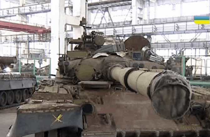 Харьковский бронетанковый завод отправит в АТО восстановленные танки Т-80