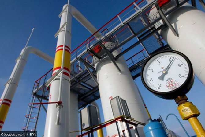 Украина увеличила запасы газа в подземных хранилищах