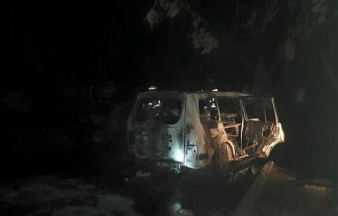 В Ужгороде сожгли автомобиль прокурора