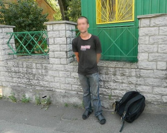 В Киеве грабитель с гранатой попался на горячем