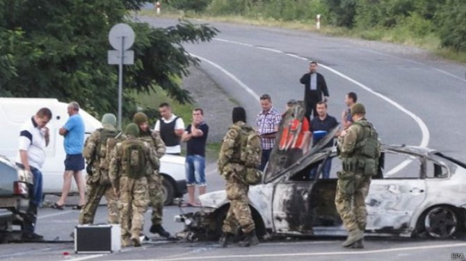 Бойцов "Правого сектора" из-за Мукачево подозревают в терроризме