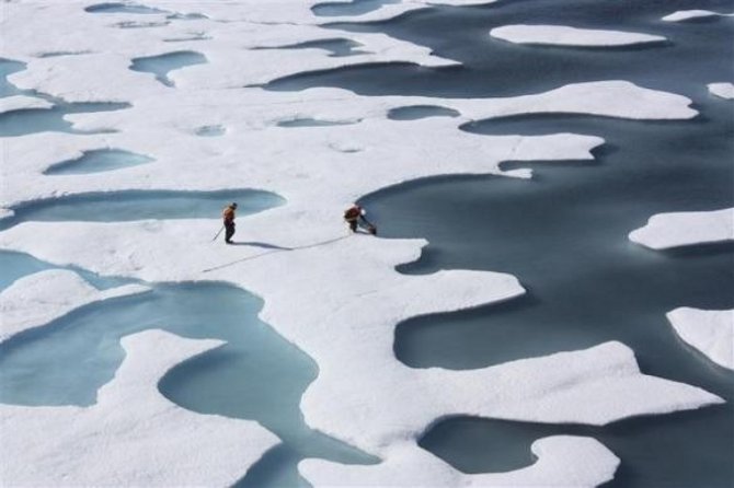 Ледяной щит Арктики увеличился примерно на треть - ученые