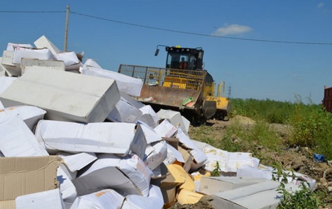 В России уже уничтожили 320 тонн санкционных продуктов