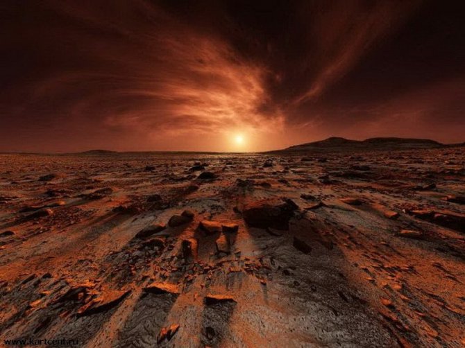 Ученые обнаружили на Марсе следы соленого озера