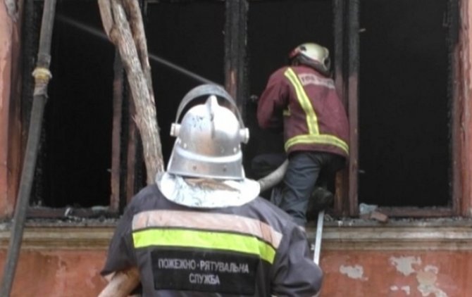В Черновцах горел офис "Свободы"