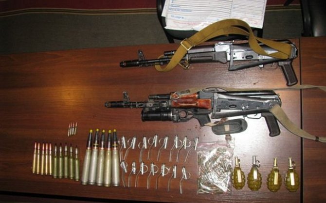 В центре Киева найден склад с оружием