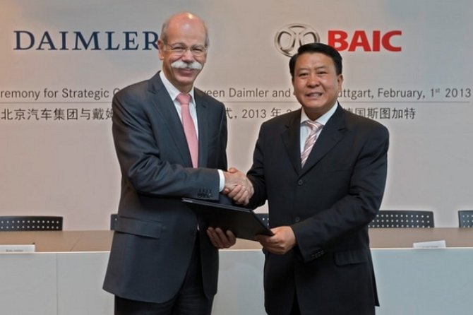 Китайцы купят часть Mercedes-Benz - СМИ