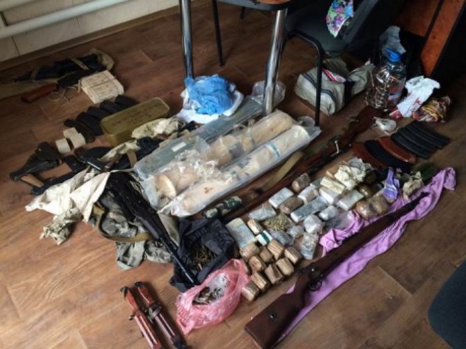 В Днепропетровской области СБУ выявила продавцов оружием из зоны АТО