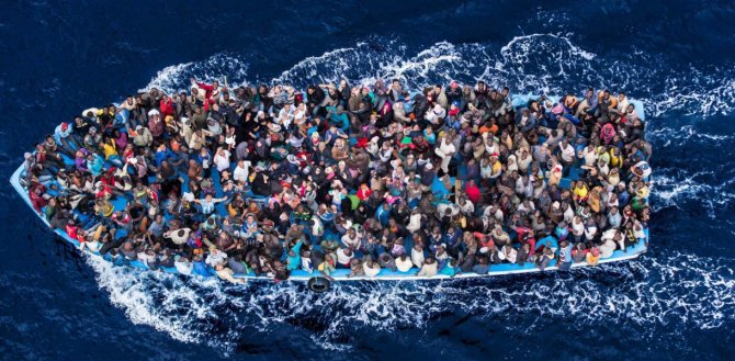 В Европе резко увеличился поток нелегальных мигрантов