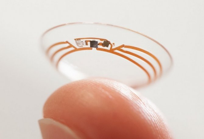 «Умные» контактные линзы Google появятся в 2016 году
