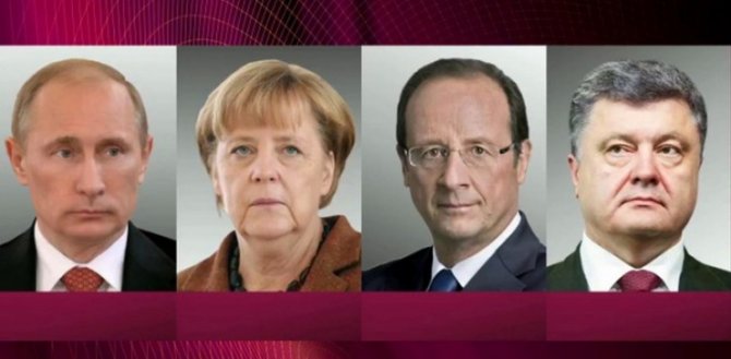 Порошенко, Меркель, Олланд и Путин договорились о новой встрече