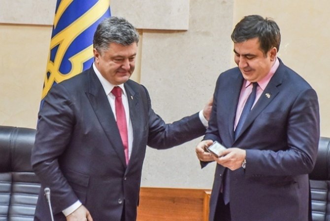 Саакашвили был бы хорошим премьером - Порошенко