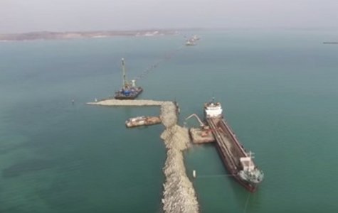 Как проходит строительство второго моста через Керченский пролив